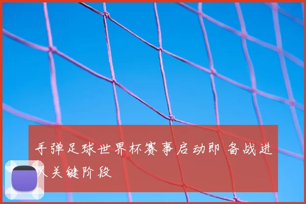 手弹足球世界杯赛事启动即 备战进入关键阶段